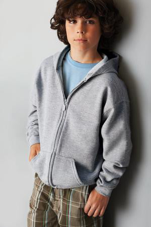 Gildan® Youth Heavy Blend™ 50/50 Full-Zip Hood
