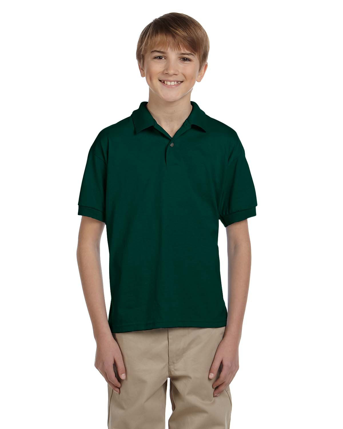 Gildan DryBlend® Youth's 50/50 Jersey Knit Polo