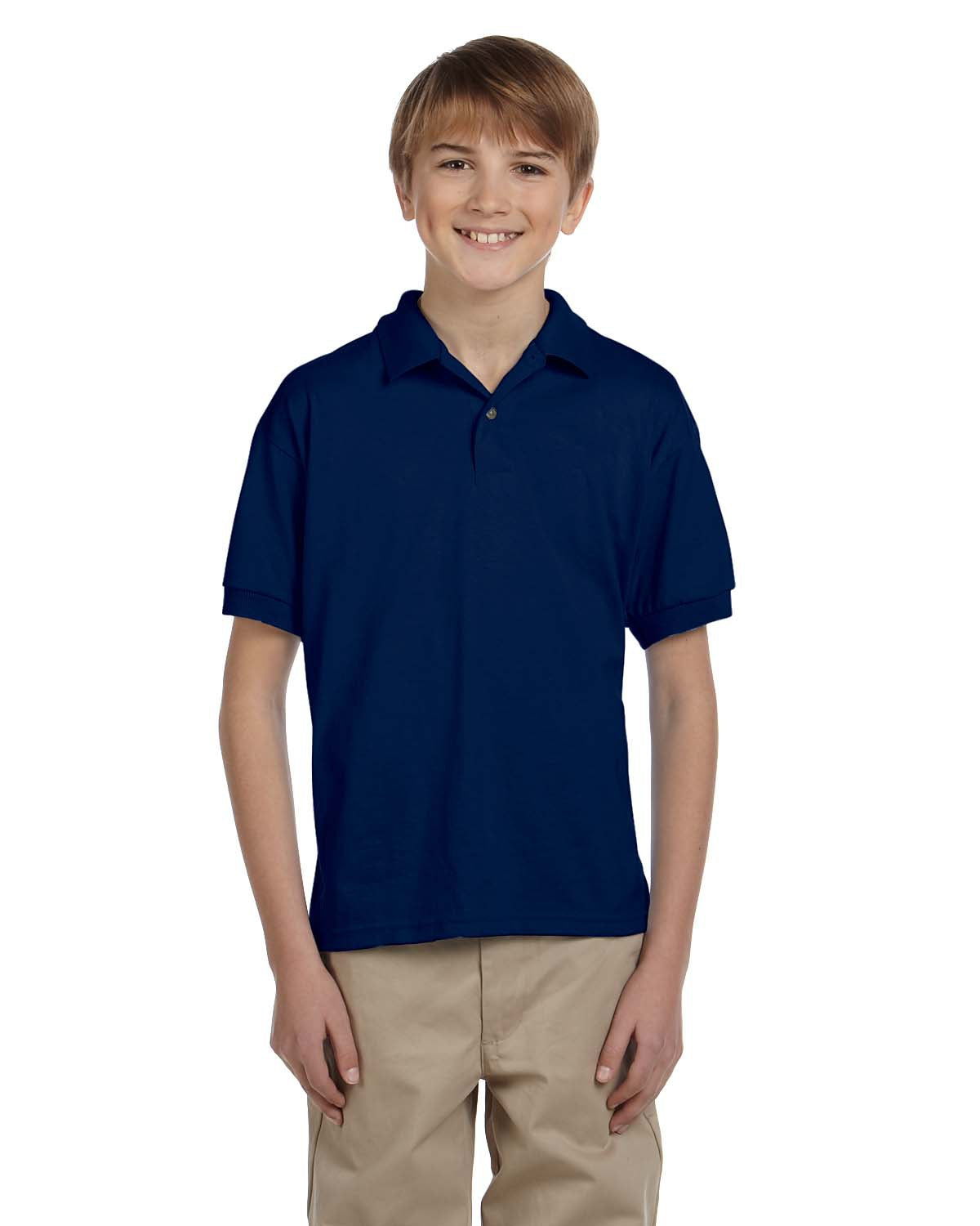 Gildan DryBlend® Youth's 50/50 Jersey Knit Polo