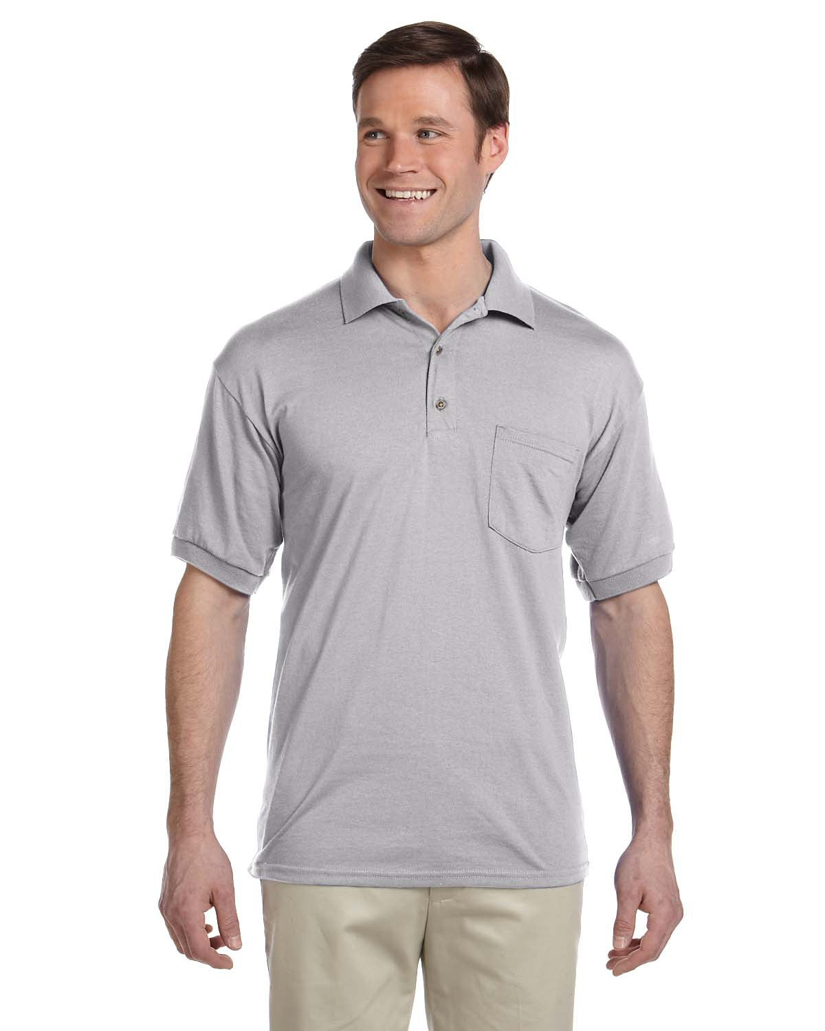 Gildan DryBlend® 50/50 Jersey Knit Polo with Pocket