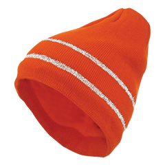 Tough Duck®Acrylic Knit Cap with Reflective Stripe i45816