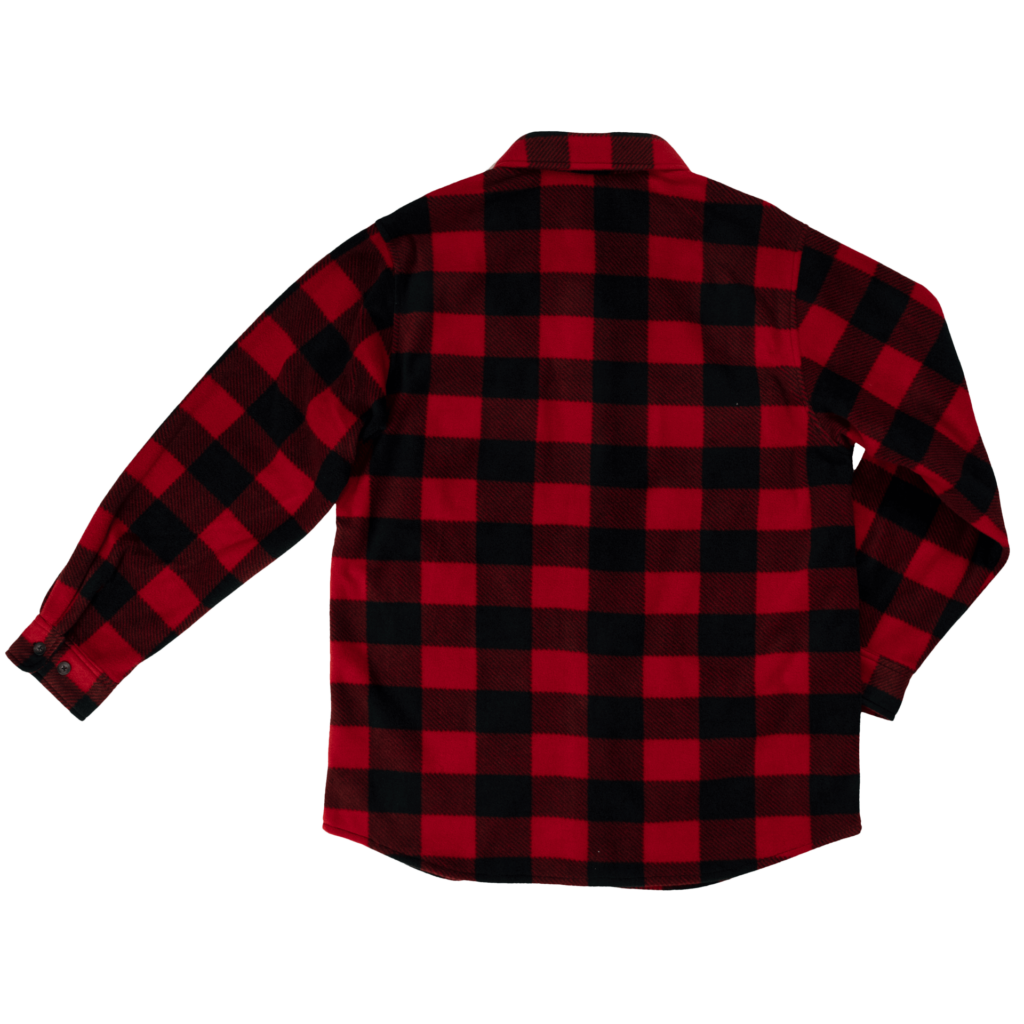 Tough Duck® Buffalo Check Fleece Shirt i964
