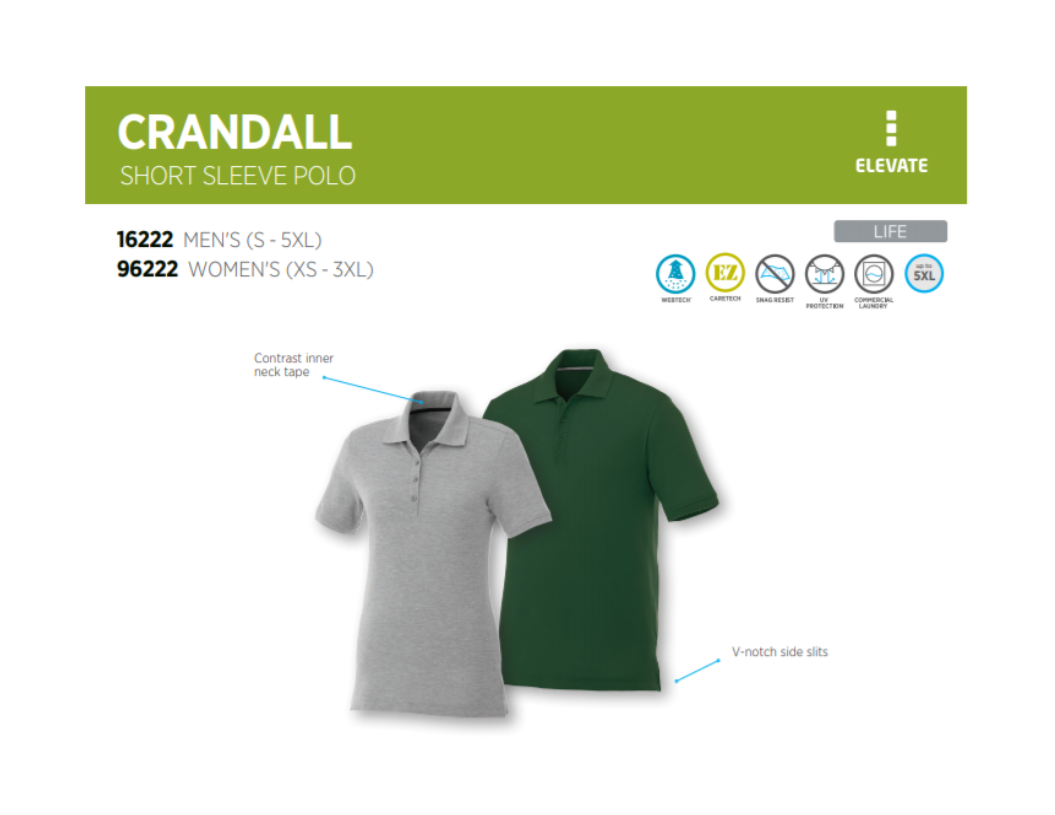 TRIMARK® Crandall Ladies' Short Sleeve Polo