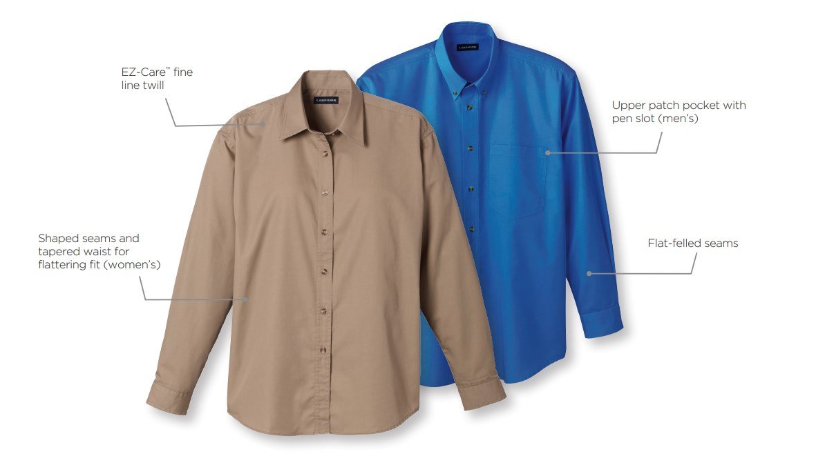 LANDMARK® Capulin Ladies Long Sleeve Shirt