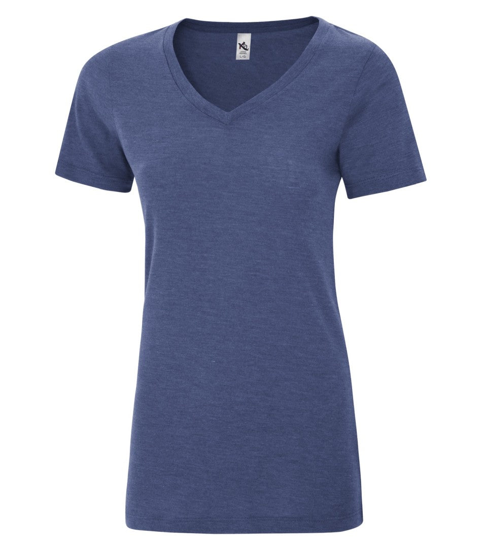 KOI® Triblend V-neck Ladies' Tee KOI8022L