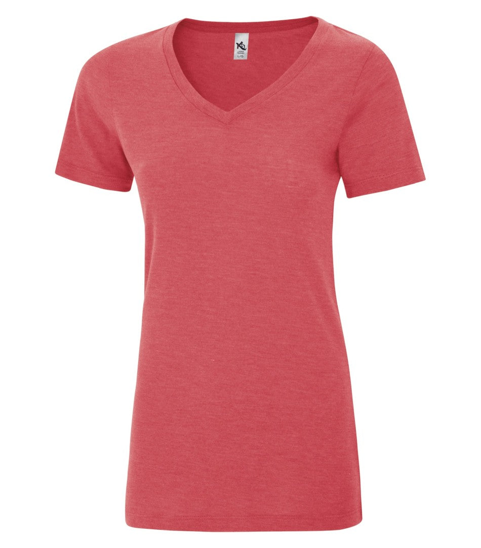 KOI® Triblend V-neck Ladies' Tee KOI8022L