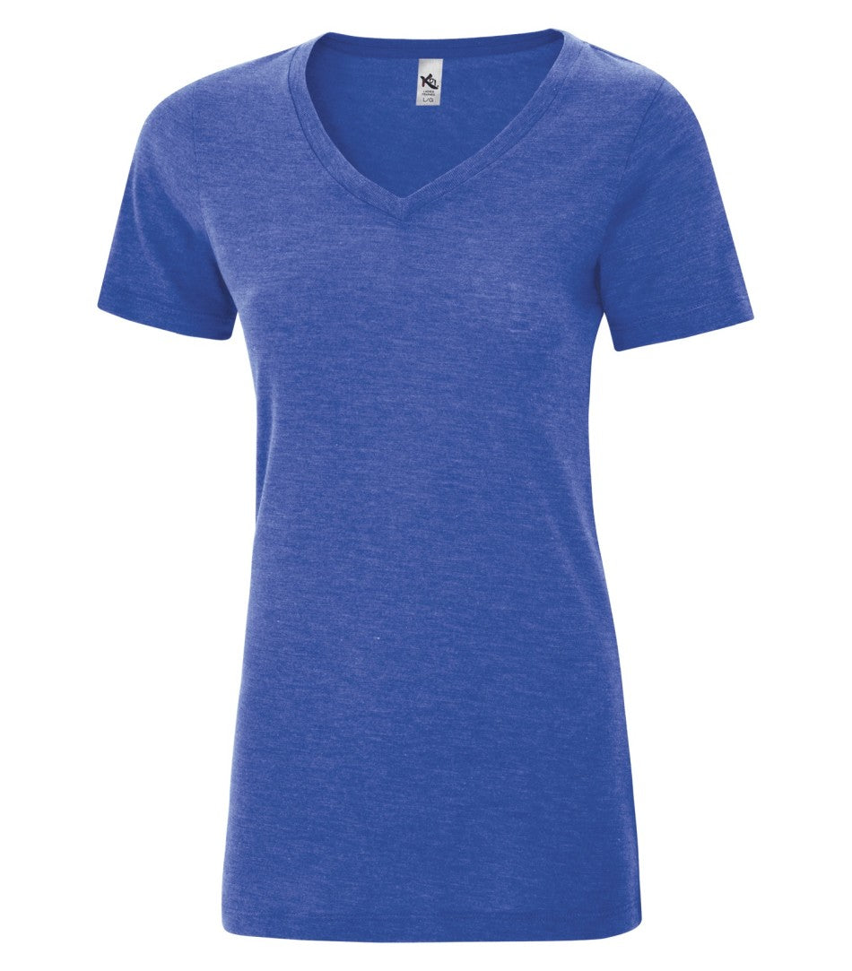 KOI® Triblend V-neck Ladies' Tee KOI8022L