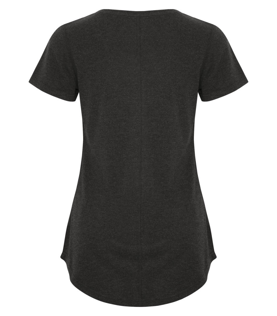 KOI® Triblend Scoop Neck Relaxed Ladies' Tee