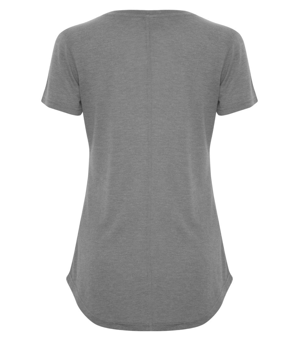 KOI® Triblend Scoop Neck Relaxed Ladies' Tee