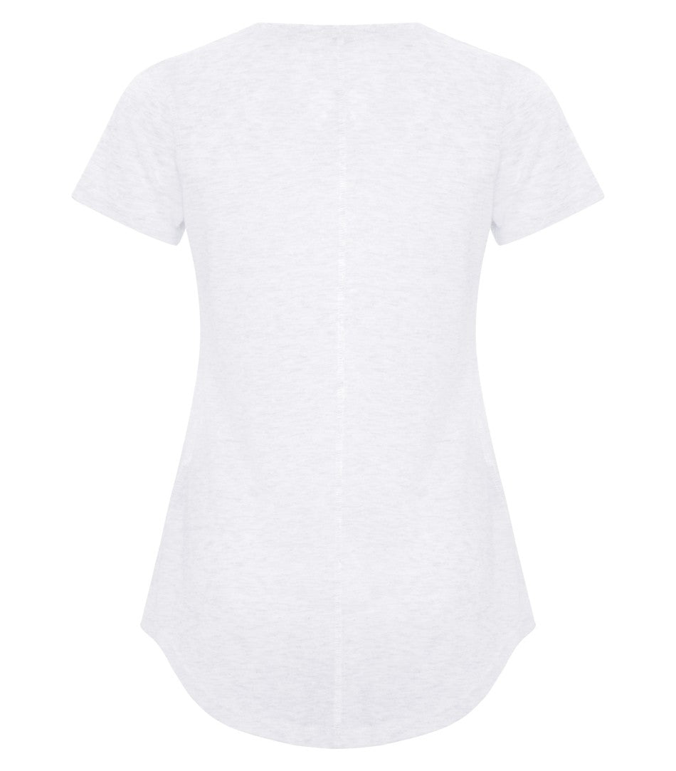 KOI® Triblend Scoop Neck Relaxed Ladies' Tee