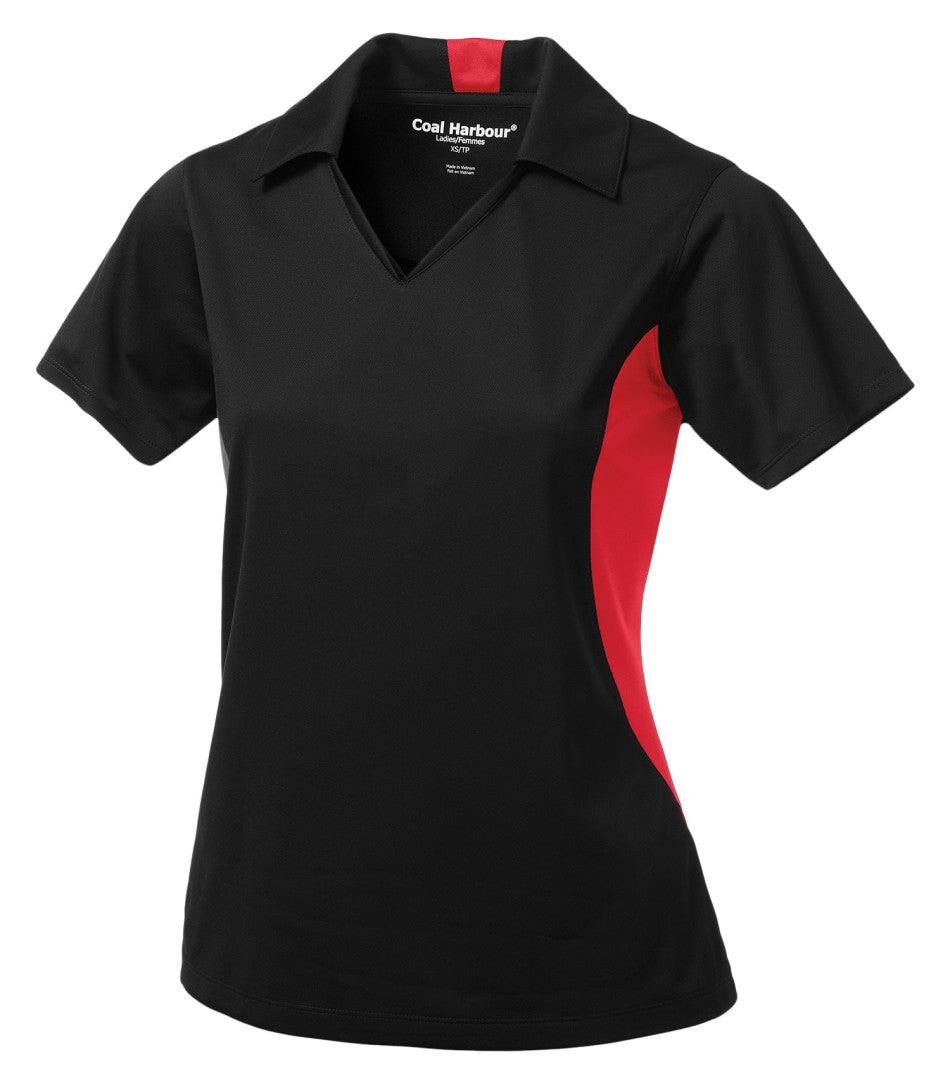 Coal Harbour® Snag Resistant Ladies Colour Block Sport Shirt