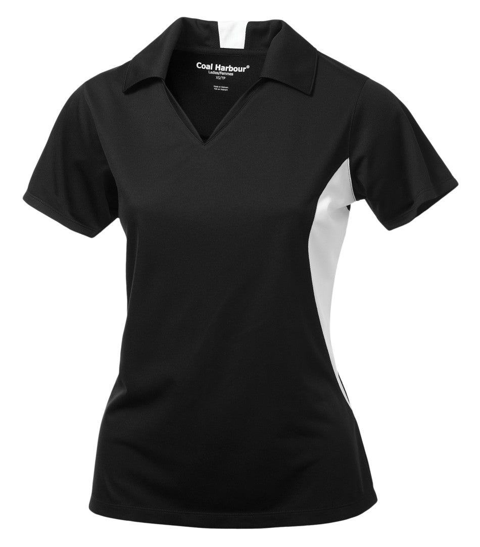 Coal Harbour® Snag Resistant Ladies Colour Block Sport Shirt