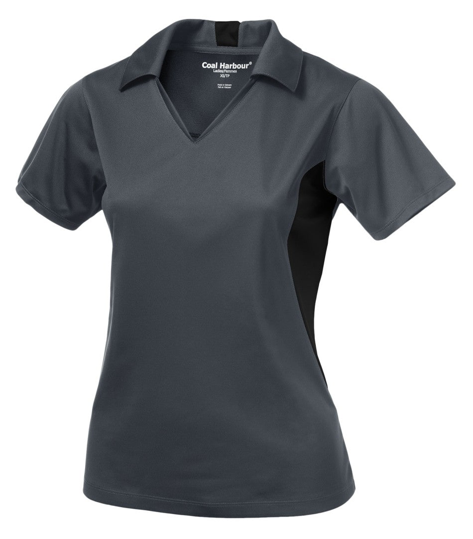 Coal Harbour® Snag Resistant Ladies Colour Block Sport Shirt