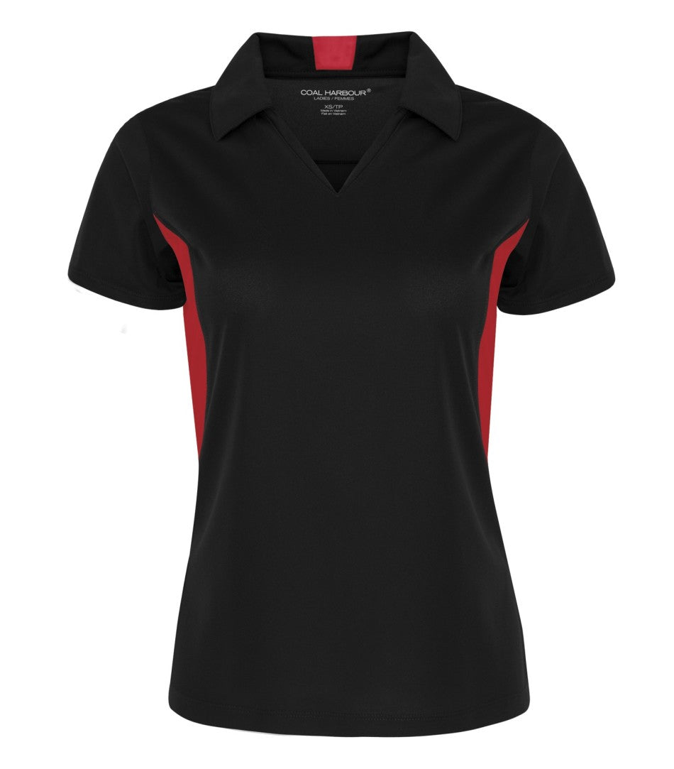 Coal Harbour® Snag Resistant Ladies Colour Block Sport Shirt