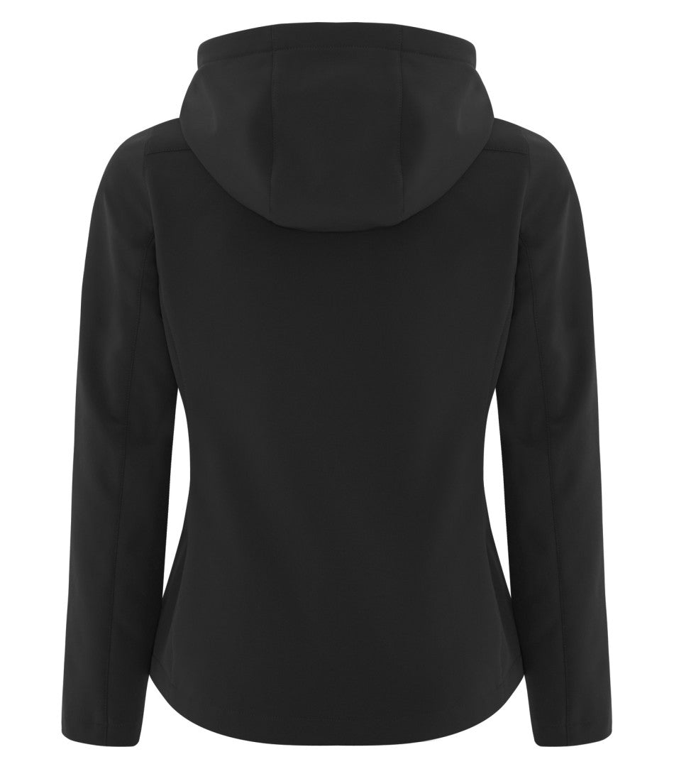 Coal Harbour® Essential Hooded Soft Shell Ladies' Jacket