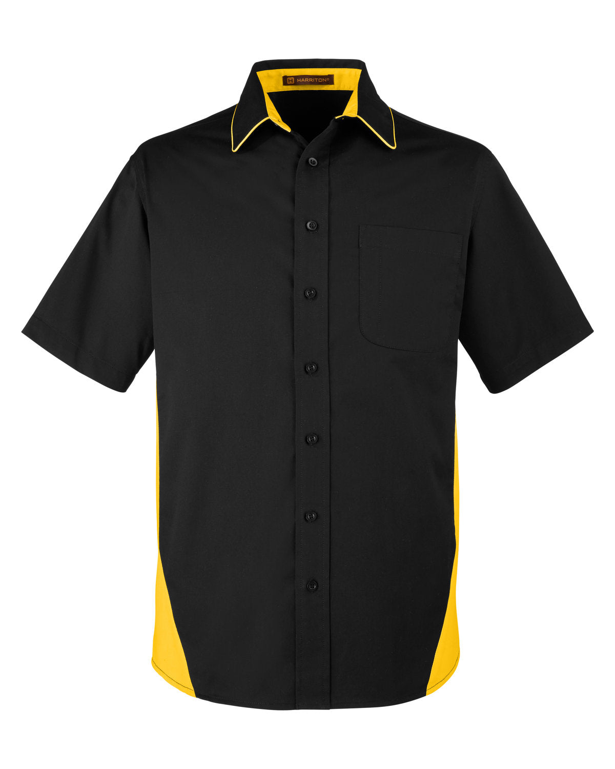 Harriton® Men's Flash IL Colorblock Short Sleeve Shirt