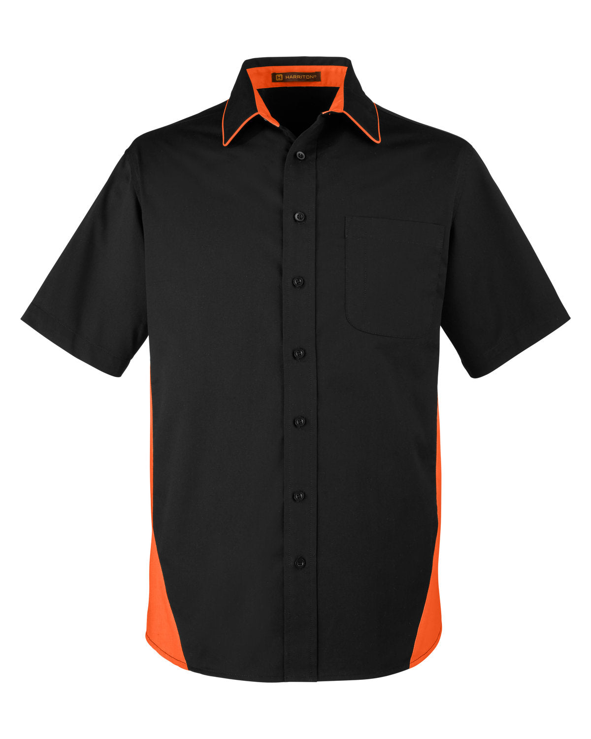 Harriton® Men's Flash IL Colorblock Short Sleeve Shirt