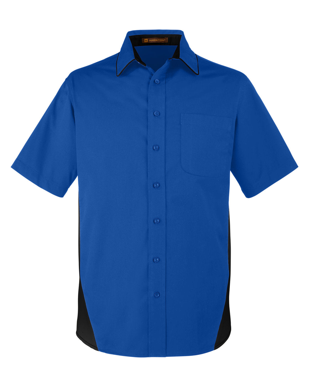 Harriton® Men's Flash IL Colorblock Short Sleeve Shirt