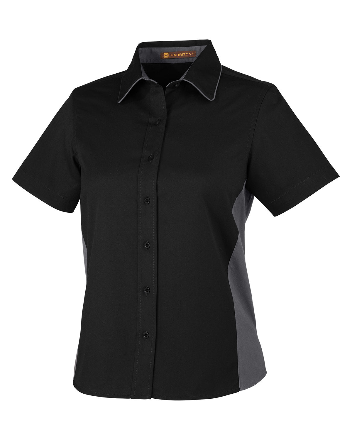 Harriton® Ladies' Flash IL Colorblock Short Sleeve Shirt