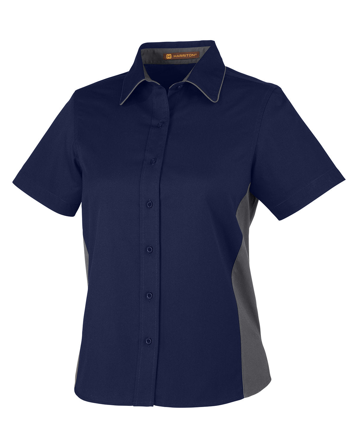Harriton® Ladies' Flash IL Colorblock Short Sleeve Shirt
