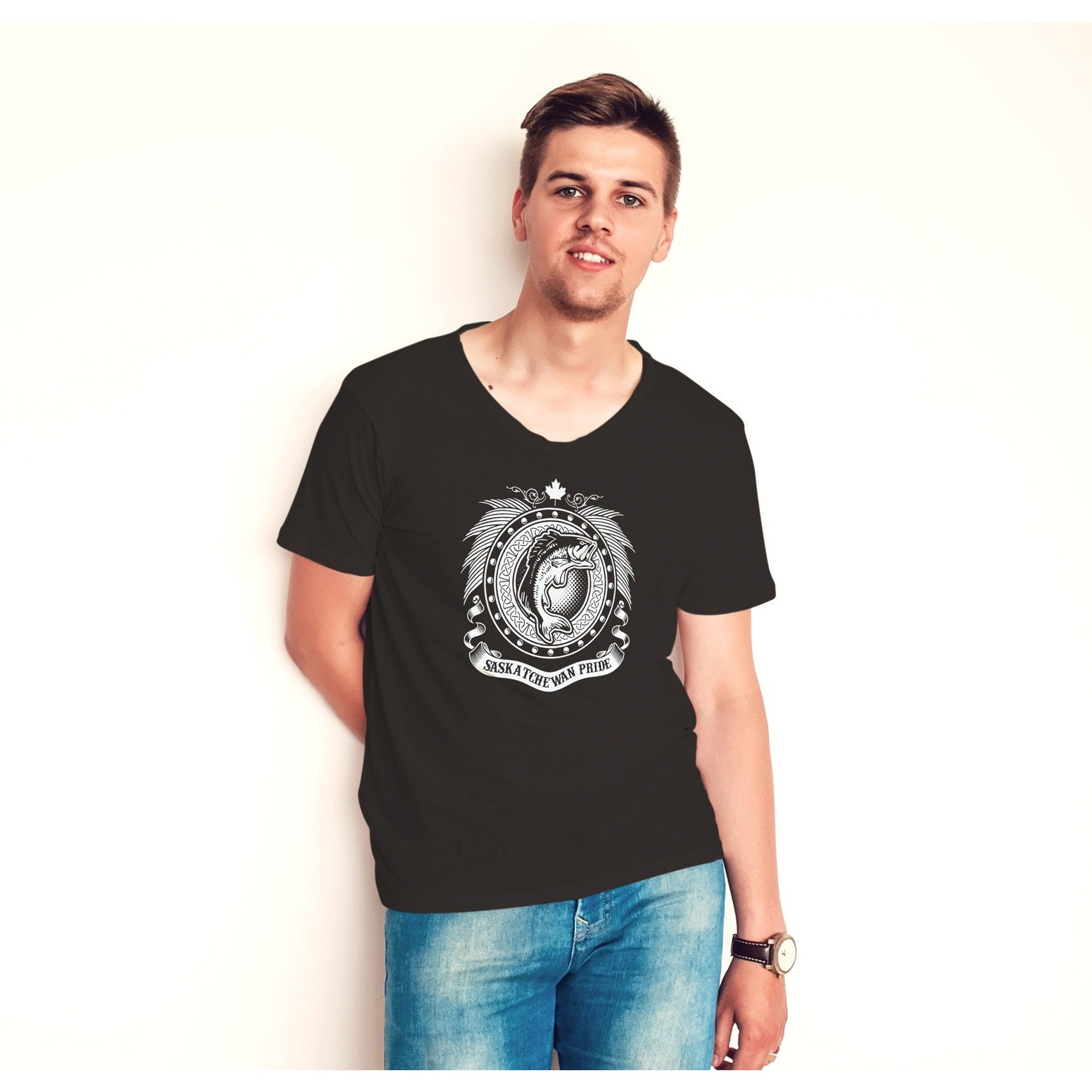 Sask Pride T-shirt, fishing pride