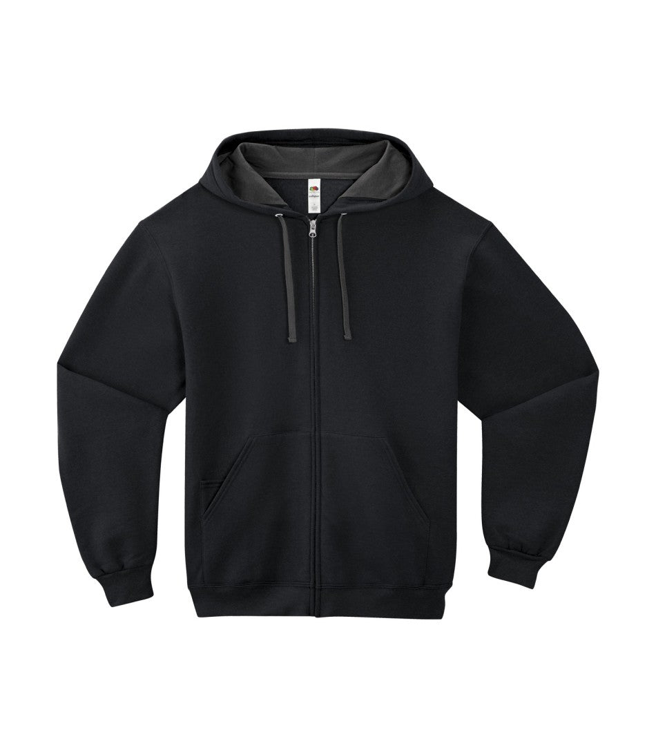 Fruit of The Loom® Sofspun Full Zip Hooded Sweatshirt