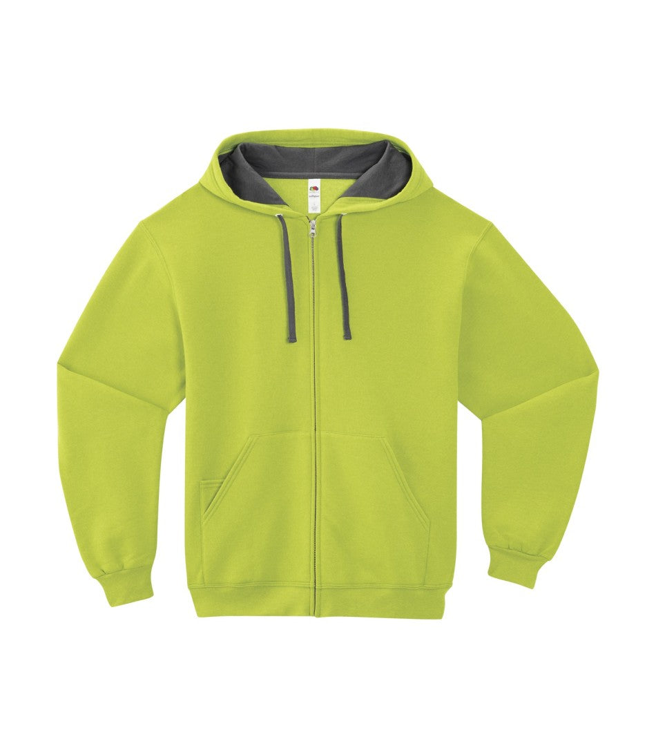 Fruit of The Loom® Sofspun Full Zip Hooded Sweatshirt