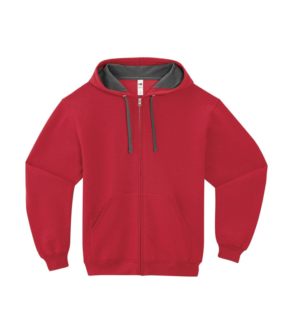 Fruit of The Loom® Sofspun Full Zip Hooded Sweatshirt