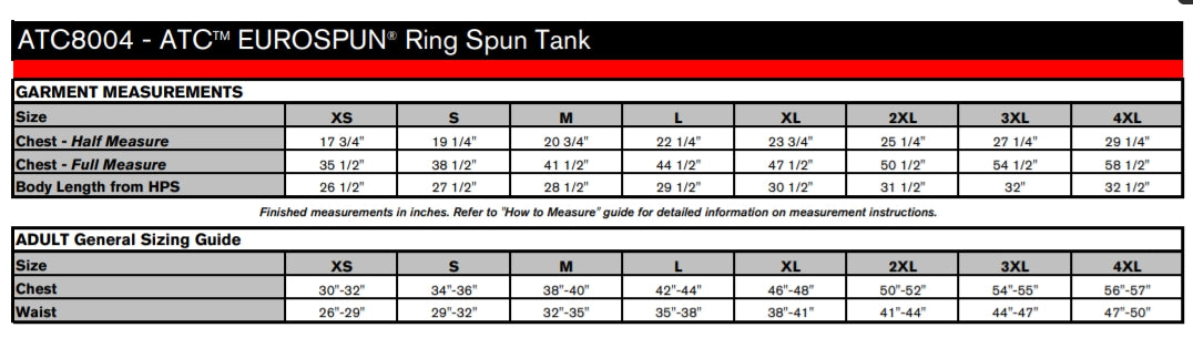 ATC™ Eurospun® Ring Spun Tank
