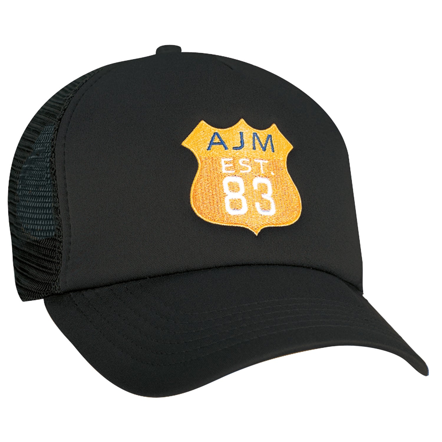 AJM 5-Panel Traditional Mesh Back Hat