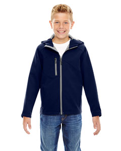 Ash City® North End Youth Prospect Two-Layer Fleece Bonded Soft Shell Hooded Jacket