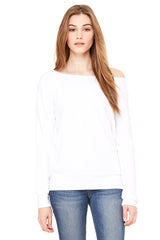 Bella+Canvas® Ladies' Sponge Fleece Wide Neck Sweatshirt 7501