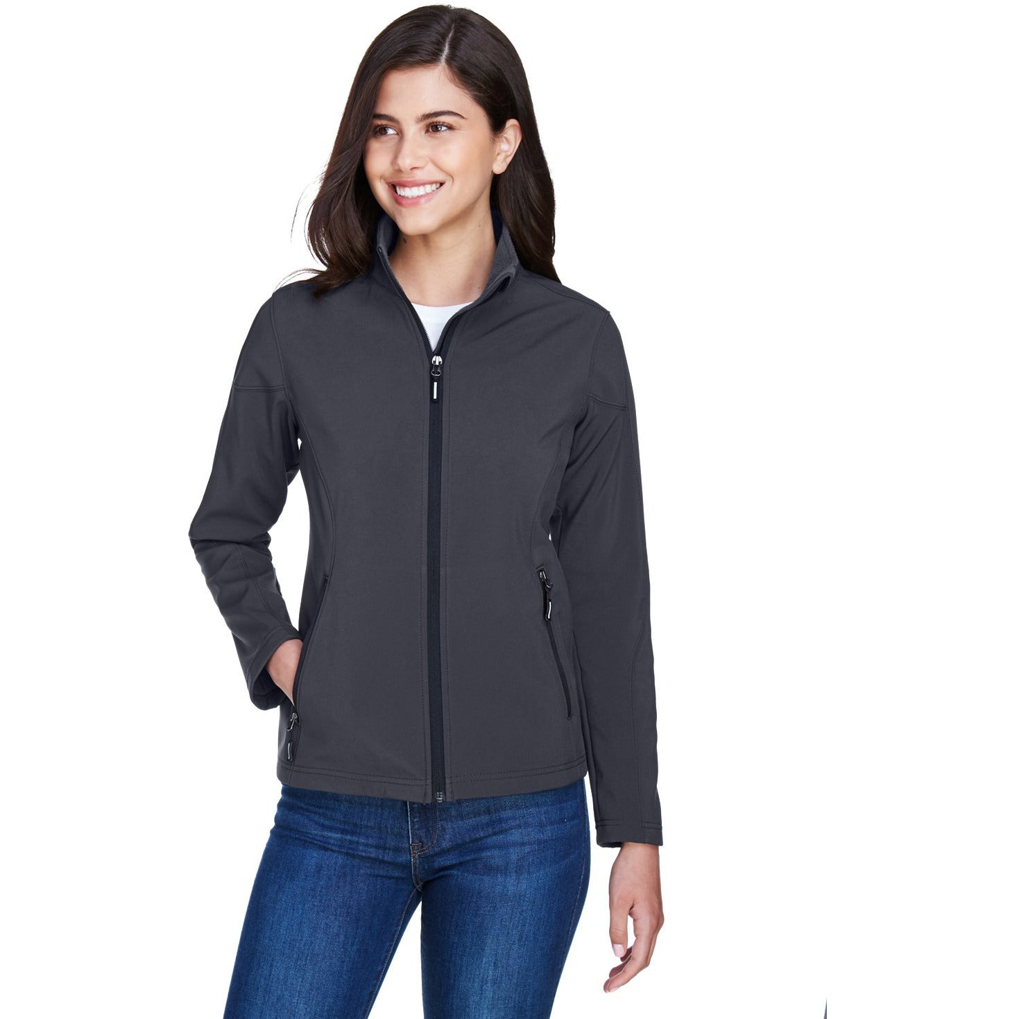 Ash City® Core 365 Ladies' Cruise Two-Layer Fleece Bonded Soft Shell Jacket