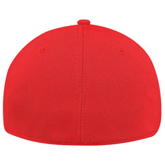 AJM Deluxe Polyester 6 Panel Constructed Contour Cap with elasticized sweatband