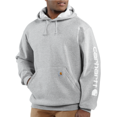 Carhartt®Midweight Signature Sleeve Logo Hooded Sweatshirt