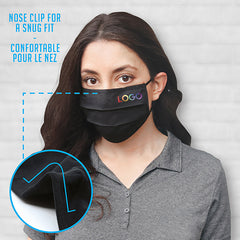 Face Mask, 100% Brushed Cotton Poplin
