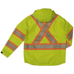 Work King® Hi-Vis Packable Rain Jacket SJ05
