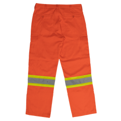 Tough Duck® Safety Cargo Work Pant – Bright Orange SP01