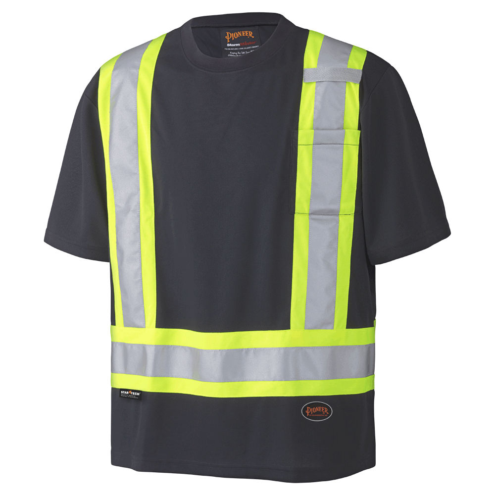 Pioneer® Hi-Viz Safety T-Shirt - Birdseye Poly 6990