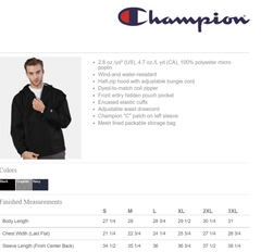 Champion® Packable Quarter-Zip Jacket
