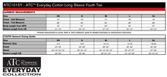 ATC™ Everyday Cotton Long Sleeve Youth Tee