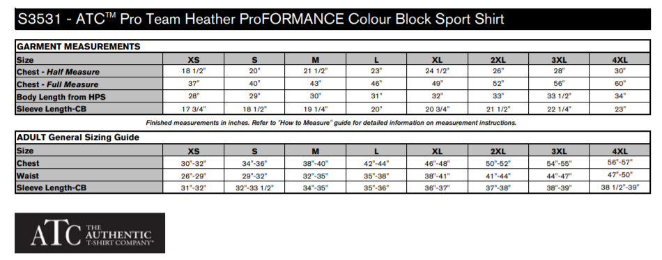 ATC™ Pro Team Mens Heather ProFormance Colour Block Sport Shirt