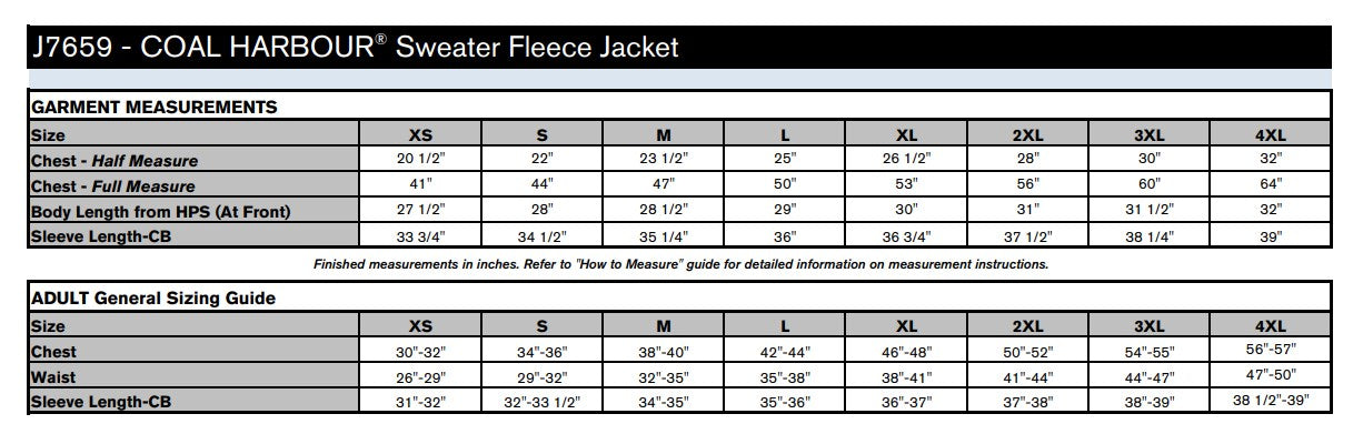 Coal Harbour® Sweater Fleece Jacket