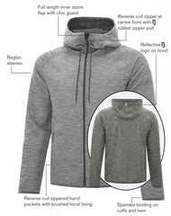 DRYFRAME® Dry Tech Fleece Full Zip Hooded Jacket
