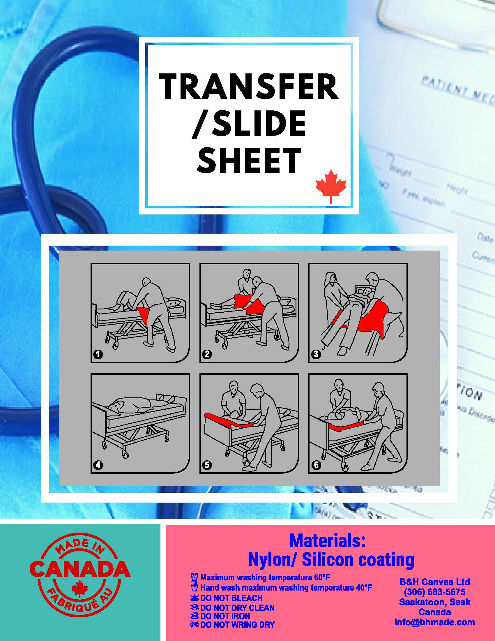 Transfer/Slide Sheet