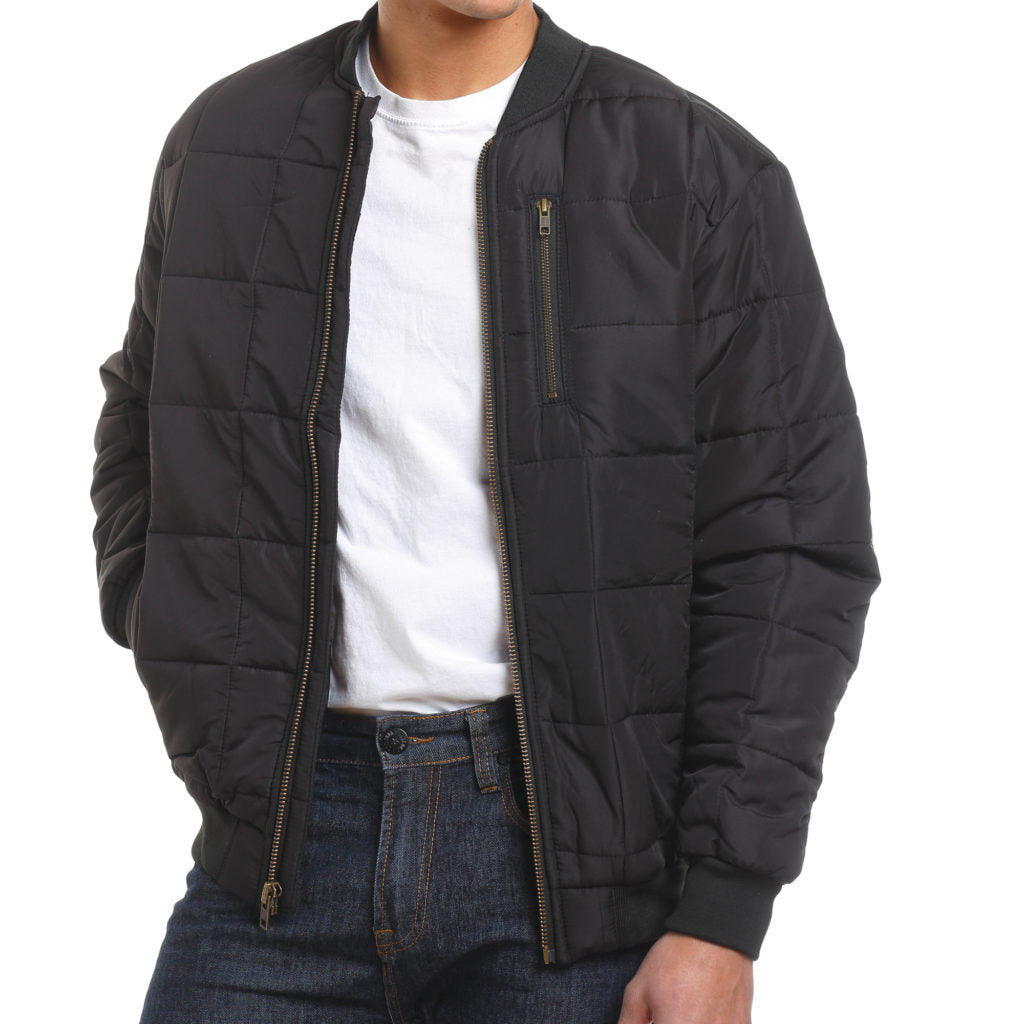 Tough Duck®Quilted Bomber Jacket WJ01