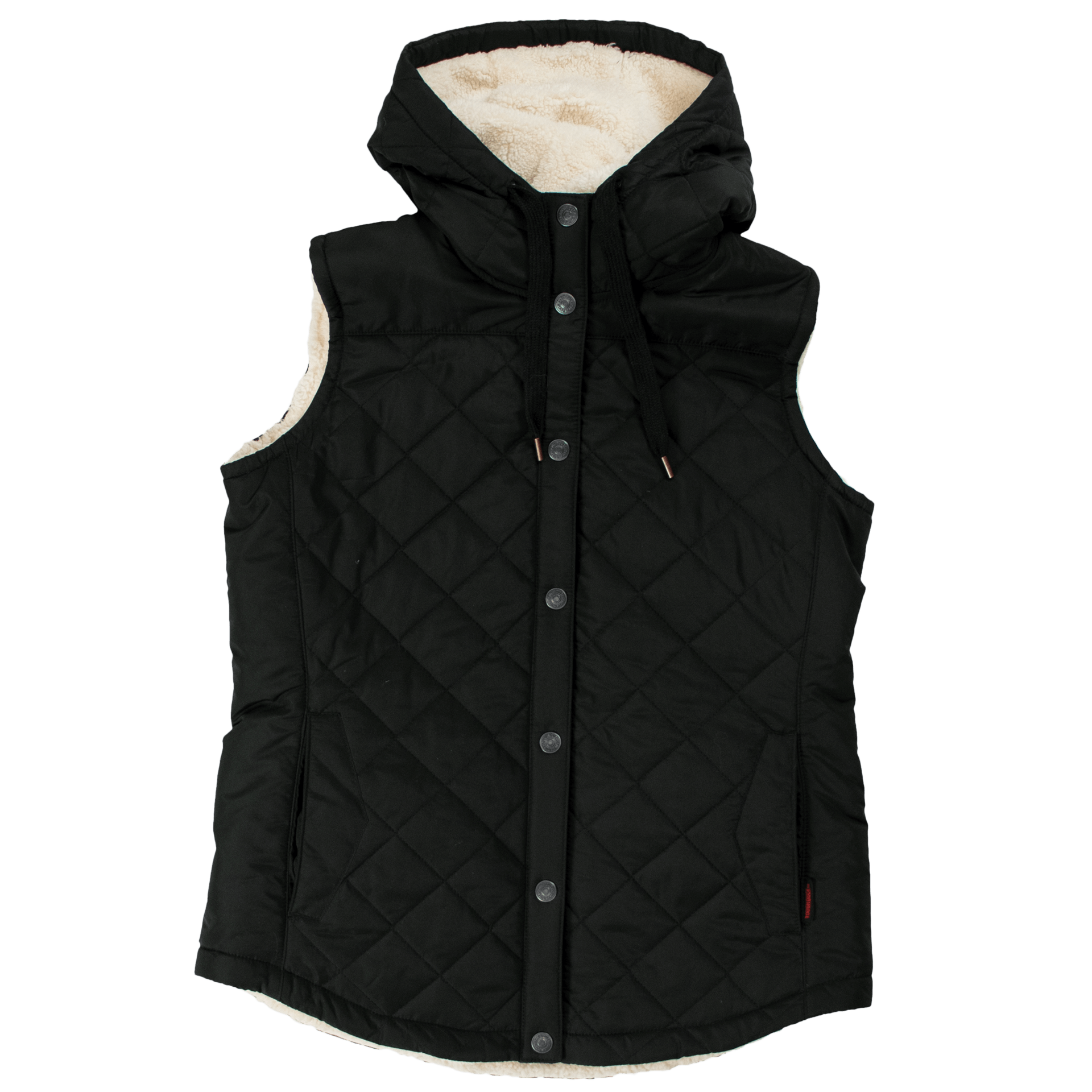 Tough Duck® Women’s Quilted Sherpa Lined Vest WV02