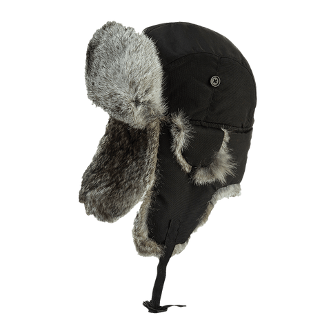 Tough Duck® Aviator Hat with Rabbit Fur i16016