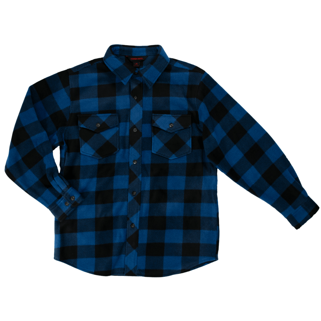 Tough Duck® Buffalo Check Fleece Shirt i964