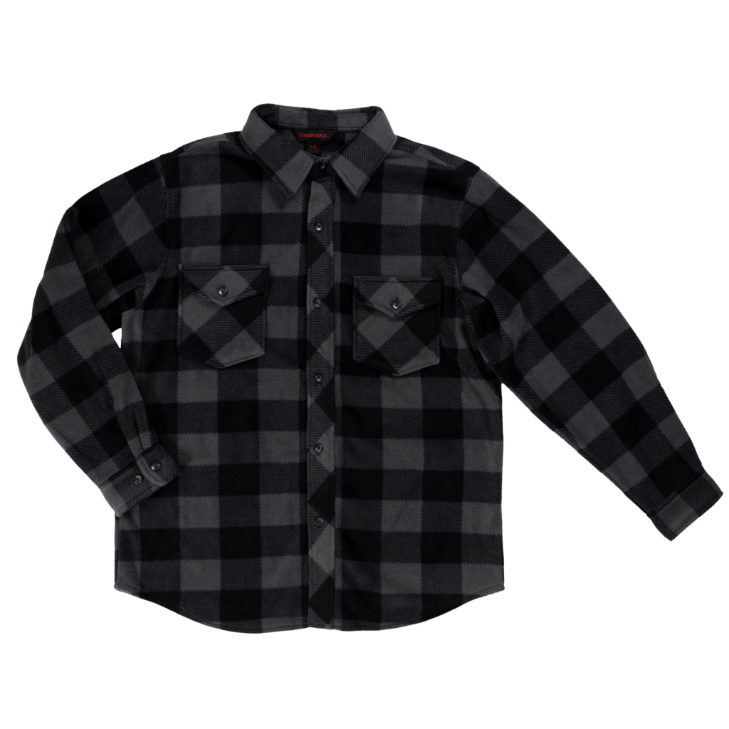 Tough Duck® Buffalo Check Fleece Shirt i964